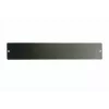 IT-BUDGET 19 inch Rack Blanking Panel with Cable Entry, 1U, Black, for SWA Cabinets with Removable Side Panels 90ITB19WSBPKES