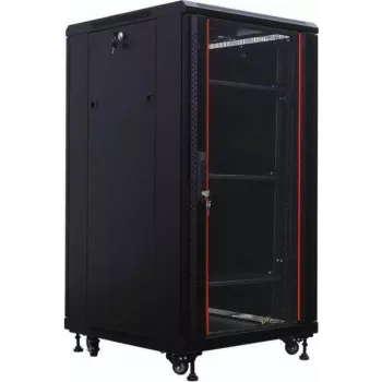Baie serveur 19 pouces IT-BUDGET SRK 27U 600x1000 mm Flatpack noir 90ITB19SRK27610GSN