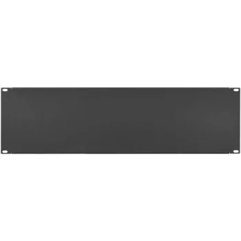 Panneau aveugle/cache-rack 19 pouces IT-BUDGET - 3U - version métal robuste - noir (90ITBBP3HES)