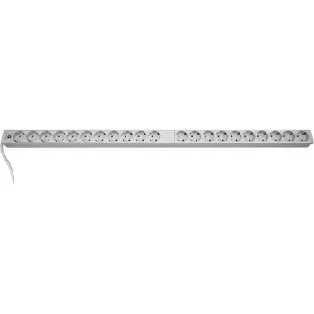 PDU verticale de rack 21 prises Liebernetz avec prises Schuko, 16 A, gris clair 90LNSDL21S