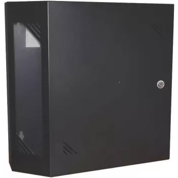 Armoire réseau murale 19 pouces IT-BUDGET - montage vertical 19 pouces gain de place - 3U+2U - noire (90ITBV19WS3S)