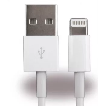 Câble Lightning CYOO 2 m blanc - charge et synchronisation pour iPhone, iPad, iPod
