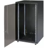 IT-BUDGET armoire serveur 19 pouces SJB - 18U - 600x800 mm - porte vitrée - panneau arrière - noire (W-SJB6080-18S-161)