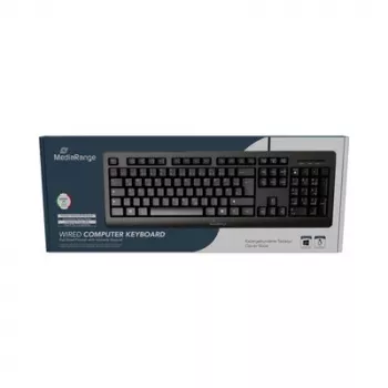 MediaRange MROS109-IT clavier filaire USB 2.0 QWERTY italien, noir
