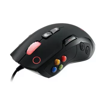 Thermaltake Tt eSPORTS VOLOS souris gaming laser, 8200 DPI, 14 boutons, filaire, noire