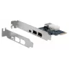 EXSYS EX-16600 PCI Express FireWire 1394a Card with 3+1 Ports (VIA)