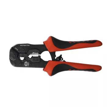 Pince à sertir C.K Tools T3853 pour connecteurs modulaires RJ11 RJ12 RJ45