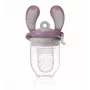 Sucette d'alimentation Kidsme Food Feeder Medium prune – pour fruits et légumes, 4 mois et plus