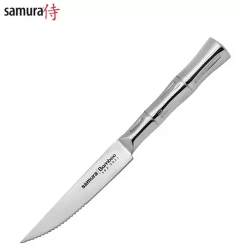 SAMURA Bamboo SBA-0031 Steak Knife, 110 mm, AUS-8 Steel