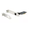Carte réseau EXSYS 5 Gigabit Ethernet PCIe x1, Realtek RTL8126, RJ45, Low Profile EX-60151