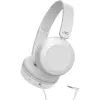 Écouteurs intra-auriculaires filaires JVC avec microphone, blancs
