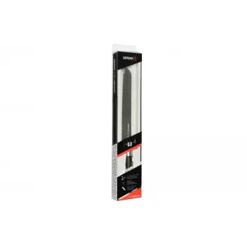 Couteau à pain SAMURA Harakiri 230 mm Stonewash acier AUS-8 lame dentelée manche ABS noir