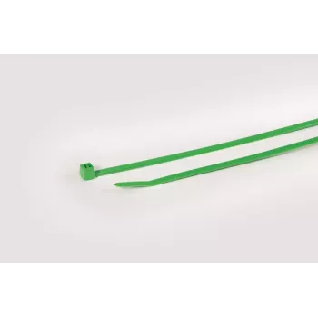 Serre-câbles HellermannTyton T50R en polyamide verts, 200 mm x 4,6 mm, lot de 100 111-04801