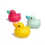Kidsme Bath Duck Set, Pink, Yellow, Blue