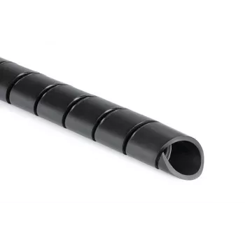 Gaine spirale pour câbles HellermannTyton 161-41001, polypropylène, noire, 25 m