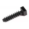 HellermannTyton Cable Tie Mount, Polyamide, Black (151-80500)