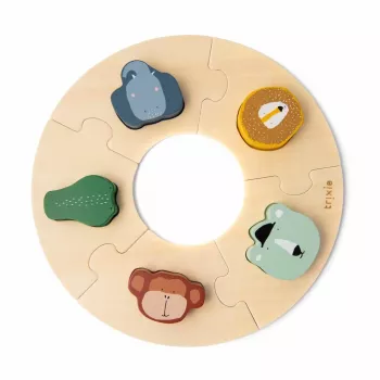 Trixie 36-158 Wooden Educational Puzzle for Children 12m+