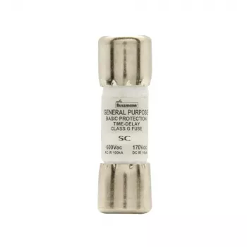Eaton BK/SC-15 Bussmann SC Fuse Class G 15 A 600 V AC 170 V DC Fast-Acting Cartridge Fuse