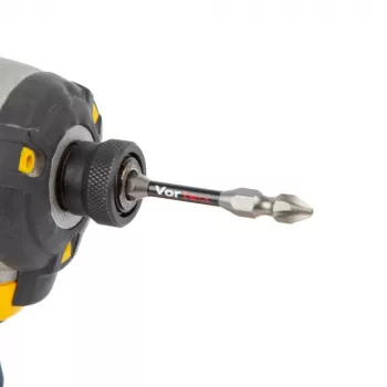 Coffret d'embouts Pozidriv C.K T4481 DEPZML06D5, 6 pièces, 25 mm, acier S2 avec zone de torsion