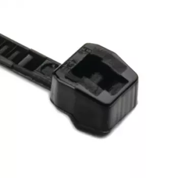 Serre-câble à denture extérieure série OS HellermannTyton 100 x 2,5 mm, noir, 100 pièces 118-04700