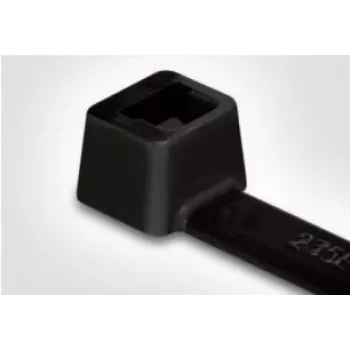 HellermannTyton T50R attache-câble noir 200 mm x 4,6 mm, lot de 100 (138-00041)