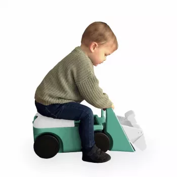 Chillafish Blockie Quatre-roues, vert menthe, 1 à 3 ans