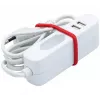 EXERTIS CONNECT rallonge électrique avec 2 ports USB, blanche, 1,5 m 808521