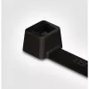 HellermannTyton T30L PA66 BK 100 attaches-câbles, noires, 200 mm x 3,6 mm, lot de 100