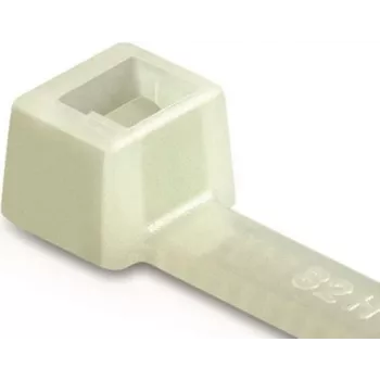 HellermannTyton T 120 R attache-câble, naturel, 387 mm x 7,6 mm, lot de 100