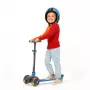 Chillafish Scotti trottinette 3 roues avec roues lumineuses, Navy