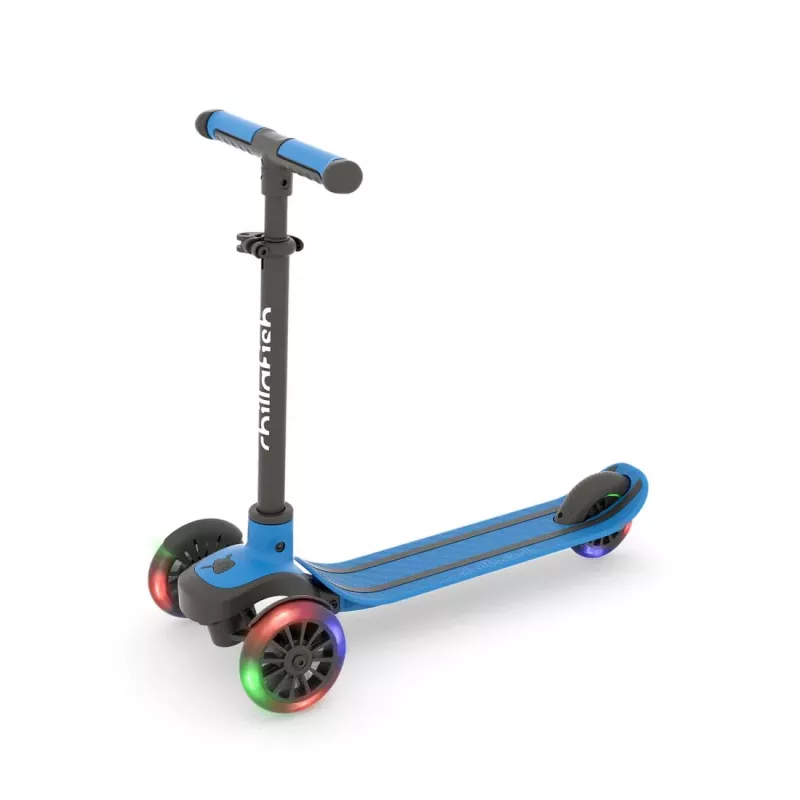 Chillafish Scotti trottinette 3 roues avec roues lumineuses, Navy