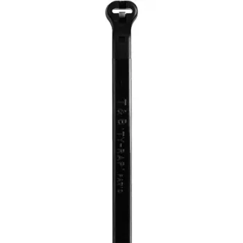 ABB Ty-Rap® Cable Tie with Steel Barb Lock, 203 mm x 2.4 mm, Natural, 100 pcs (TY5232MR)