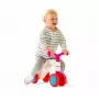 Porteur à quatre roues Chillafish Itsibitsi pour tout-petits, rose, 1 à 3 ans