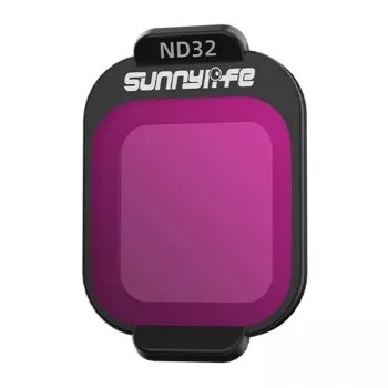 Filtre ND32 Flip Sunnylife pour DJI Osmo Pocket 3, filtre à densité neutre magnétique, réduction de lumière de 5 diaphragmes, verre optique multicouche
