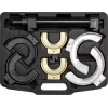 Ensemble compresseur de ressorts d'amortisseur MacPherson YATO YT-2536, 3 paires de mâchoires, 65-212 mm, 1 tonne