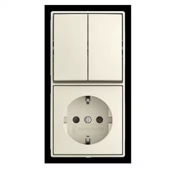 Insert de double va-et-vient BUSCH-JAEGER 2601/5/20 EAPBJ-522 (2TKA00005539)