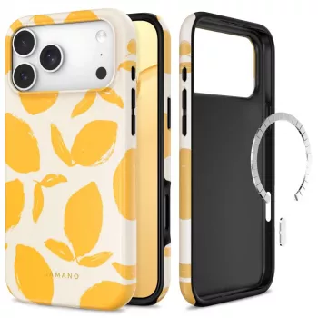 Coque Tech-Protect Lamano MagSafe pour iPhone 17 Pro Max / 18 Pro Max – Lemon Haze
