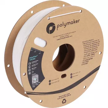 Filament flexible Polymaker PolyFlex TPU90 blanc 1,75 mm 750 g PD02002