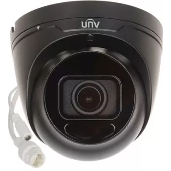 Caméra IP antivandalisme MOTOZOOM, 4MP, PoE, IP67, IK10, noire