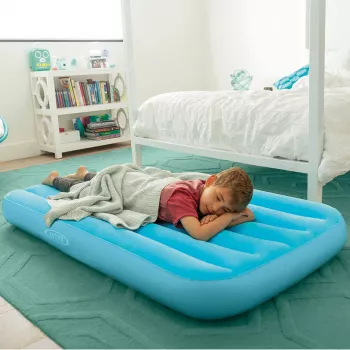 Matelas gonflable pour enfants Intex 66803NP CozyKidz 157 x 88 x 18 cm, bleu ou rose