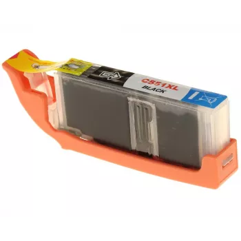 Cartouche d'encre G&G compatible pour Canon CLI-551XL noir photo (18825)