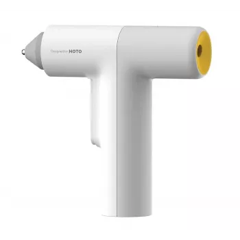 Pistolet à colle sans fil HOTO EasyFlow QWRJQ002 USB-C 3000 mAh blanc/gris