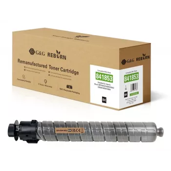 Cartouche de toner compatible G&G pour Ricoh 841853, noire, 33 000 pages GR-R841853