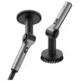 HOTO Flexi brosse rotative sans fil QWQJA08 (HFE0030GL) – brosse de nettoyage électrique télescopique avec 3 têtes, IPX7, USB-C
