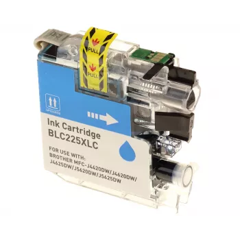 Cartouche d'encre cyan Brother LC-225XLC à haut rendement compatible G&G (14536)