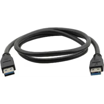 Kramer C-USB3/AA-3 USB 3.0 Cable, Type-A Male to Type-A Male, 0.9 m, Blue 96-0230003