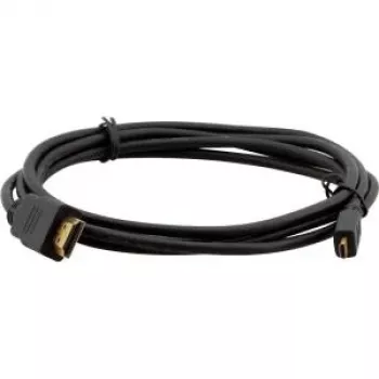 Kramer C-HM/HM/A-D-10 High-Speed HDMI Cable with Ethernet, Micro HDMI to HDMI, 3 m, 4K@60Hz, Black 97-01116010