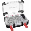 Ensemble de scies-cloches Bosch 2608594426 Progressor for Wood and Metal 11 pièces (20-76 mm) avec adaptateurs Power Change et forets pilotes