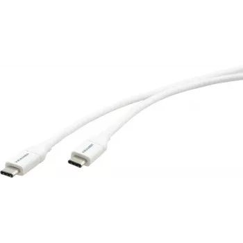 Kramer C-USB/CB-10 USB 2.0 Cable, USB-C Male to USB-B Male, 3 m, White 96-02357110