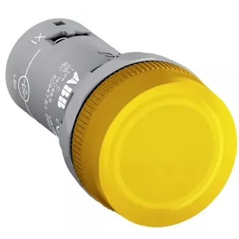 ABB CL2-502Y Yellow LED Indicator Light 24V AC/DC, 22mm 1SFA619403R5023